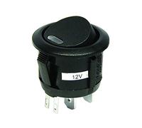 Carpoint CPT0810681 810681 Schalter On/Off schwarz rund