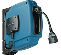 Carrete automático para cables, longitud del cable: 12 metros, protección IP44, marca TECWERK