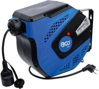 Carrete automático para cables, marca BGS technic, peso: 8,08 kg, diámetro: 455 mm, longitud del cable: 8078 mm