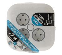 Carrete de alimentación 3V +USB 7M 3G1,5 HO5VV-F Zenitech