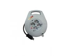 Carrete de cable Brennenstuhl 1093755055-10 metros-gris