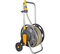 Carrete para manguera 2434, con rosca de conexión de 16 mm (5/8"), fabricado en PVC