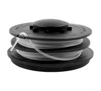 Carretes de repuesto para recortadora de césped eléctrica GC-ET 4530, paquete de 2 carretes de línea de nailon, 1.4 mm de diámetro, 10 m de longitud, corte automático, fácil instalación, accesorio