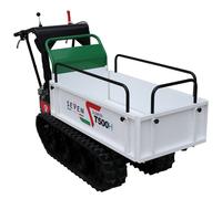 Carretilla de orugas con motor Seven Italy T500H GX - cajón extensible - capacidad 500 kg