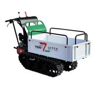 Carretilla de orugas con motor Seven Italy T500H GX-E - caja extensible - capacidad 500 kg