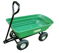 Carretilla Del Jardín 75 Litros Con Función Inclinación Carro Carrito de