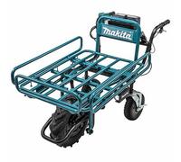 Carretilla eléctrica de ruedas Makita DCU180 con chasis tubular - SIN BATERÍA NI CARGADOR