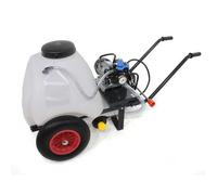 Carretilla fumigadora - Bomba Comet MC 25 con motor eléctrico - Depósito 120L