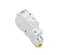 Carril Din 24V DC 12V bobina hogar AC contactor Modular 2NO o 1NO 1NC TOCT1-25-Z TOMZN(DC 12V 1NO 1NC)