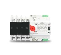 Carril Din 2P 3P 4P Doble potencia Interruptor de Transferencia Automática interruptores selectores eléctricos ininterrumpidos 63A 100A Mini(230V 63A)
