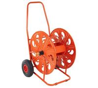 Carrito Carrete Para Manguera De 140 M 3/4" Acero Vidaxl