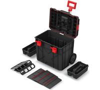 Carrito de herramientas móvil, maletín de herramientas, caja de herramientas, sistema de almacenamiento, caja de herramientas X-TECH