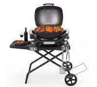 Carrito portátil para parrillas Weber Q1000, Q2000 y planchas Blackstone