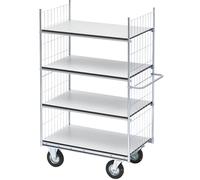 Carro con pisos ESD SERIE 300 HelgeNyberg, 4 pisos