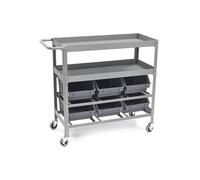 Carro de Herramientas Universal HBM con 6 Cajas de Almacenamiento