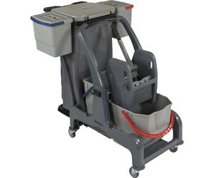Carro de limpieza CombiX XL Sprintus, 1 cubo de 18 l, 1 cubo de 25 l