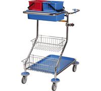 Carro de limpieza y de servicio L x A x H 850 x 530 x 1050 mm