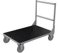 Carro de plataforma con perfil de aluminio L x A x H 1240 x 800 x 1100 mm
