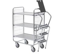 Carro-escalera SERIE 100 HelgeNyberg, 3 pisos