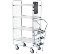 Carro-escalera SERIE 100 HelgeNyberg, 4 pisos