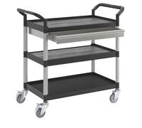 Carro multiusos con cajones L x A x H 850 x 480 x 1000 mm, 1 cajón