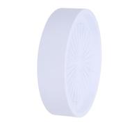 Carro para Macetas con Ruedas Giratorias 360°, Diámetro Interior 20cm | Plástico Blanco, Recoge Agua Integrado, para Interior y Balcón Mueve Macetas Pesadas y Cubos