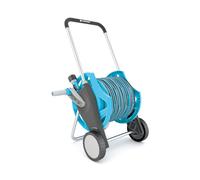 Cellfast carrete de mangueras energo mango engomado, resistente a la c