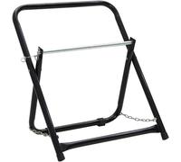 Carro para mangueras, enrollador de mangueras. Carro para mangueras de jardín fabricado en acero con revestimiento de pintura en polvo. Ancho de 48 cm, peso de 45 kg. De pie, portátil, ideal para jard