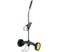 Carro para mover macetas, robusto, con plataforma para plantas y brazo de sujeción ajustable. Capacidad máxima de carga: 65 kg. Carro para transportar plantas en macetas, con ventosa y sistema de bloq