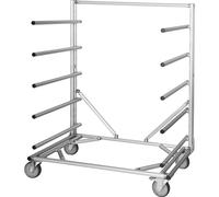 Carro para planchas MULTI RACK con perfil de aluminio L x A x H 1380 x 800 x 1800 mm