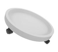 Carro para Plantas con Ruedas, Base Ancha de Plástico Antideslizante | Plataforma Redonda Plegable, 33 Lb de Carga, para Macetas de Hormigón y Barro en Balcón