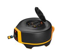 CARRO PORTA MANGUERA AUTOMATICO, FISKARS, TAMAÑO XL,, 20 M DE MANGUERA, PESO 10.98 KG,(INCLUYE ADAPTADOR DE GRIFO 3 MEDIDAS, PISTOLA Y SOPORTE)