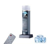 Carroterr Ventilador de aire acondicionado, ventilador enfriador de habitación, aire acondicionado portátil, ventiladores de refrigeración 3 en 1, humidificador y circulador de aire, humidificador