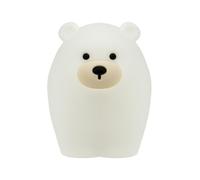 Cartomania Lámpara de silicona «feel at home» con diseño de oso, luces RGB, 7 colores diferentes, paquete personalizado, para niños y adultos, idea de regalo