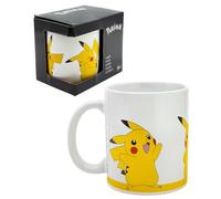 CARTOON Taza de cerámica Pikachu Pokemon modelo Mug 325ml taza de desayuno para niños
