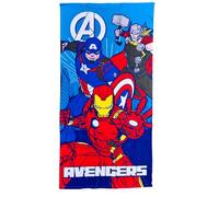 CARTOON Toalla de playa Avengers Marvel 140x70 cm toalla microfibra infantil piscina playa