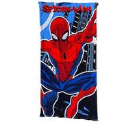 CARTOON Toalla de Playa Infantil Spider-Man 70x140 cm Toalla de Microfibra 100% Poliéster Secado Rápido Toalla de Playa Piscina Marvel Idea de Regalo Superhéroe