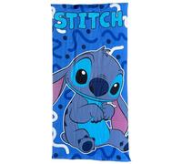 CARTOON Toalla de playa para niño Stitch 70 x 140 cm toalla microfibra 100% poliéster secado rápido toalla playa piscina azul Disney idea regalo