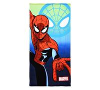 CARTOON Toalla de Playa Spider-Man Marvel 70 x 140 cm Toalla de Microfibra 100% Poliéster 240 GSM Ligera y Absorbente para Playa y Piscina