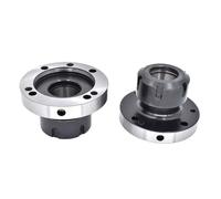 Cartucho de cuatro ejes con brida de mini husillo, accesorio de pinza ER16 ER25 ER32 ER40 ER50 100mm 80mm, 1 Uds.(Er40-d125 (7hole))
