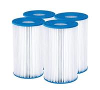 Cartucho De Filtro De Piscina Tipo A/III, Compatible Con Intex, 29002, Compatible Con Bestway, 58012E Reemplazo For Bombas De Filtro De Piscina(4pcs)