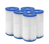 Cartucho De Filtro De Piscina Tipo A/III, Compatible Con Intex, 29002, Compatible Con Bestway, 58012E Reemplazo For Bombas De Filtro De Piscina(5pcs)