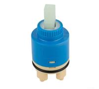 Cartucho de grifo de repuesto de 35 mm y 40 mm, válvula de disco de cerámica para grifo mezclador, carrete de cuarto de vuelta para fijar grifos de goteo, suministro de agua fría y caliente (pies