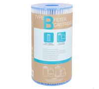 Cartucho Filtrante Repuesto Intex Tipo B, 25,3x14,5x5 Cm, Blanco