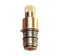 Cartucho termostático Compacto de Repuesto 47439000 - versión compacta de 1/2 Pulgada en latón, reemplaza la versión de plástico, Compatible con GROHE 47439000 para Grohtherm 1000/2000 / 3000, Cosmo