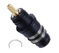 Cartucho termostático compatible con Hansgrohe 98282000 kits de termostato de cartucho, cromado