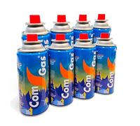 Cartuchos de Gas para Camping, Mezcla de Isobutano, 8 Unidades