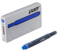 Lamy Cartuchos de tinta T10 borrables 1,25 ml aptos para todas las plumas Lamy – 5 uds Azul