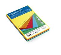 Cartulina a4 fabriano colore 185g paquete de 100 colores intensos