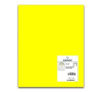 Cartulina CANSON Iris Vivaldi 50 x 65 cm. 185 gr. Amarillo Fluor, Pack x25